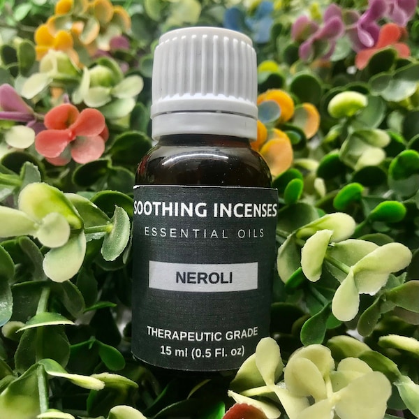 Oli essenziali di Neroli - Olio da massaggio aromaterapico naturale puro - Grado terapeutico - Olio naturale puro - EONER