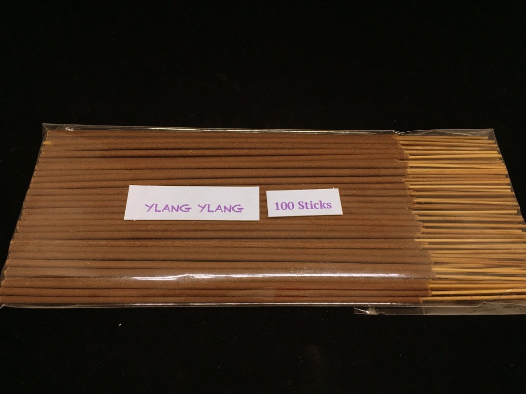 Ylang Ylang Incense Sticks 100 Natural Incense Sticks Etsy