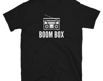 Retro Music Boom Box Ghetto Blaster Retro Design T Shirt / Retro Shirt / Retro Gifts