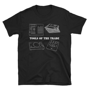 Music Lover, Retro Drum Machine, Beat Maker, Tools Of The Trade ,T Shirt, Personalized, Unisex Adult Clothing, Shirt Designs, Gift Ideas