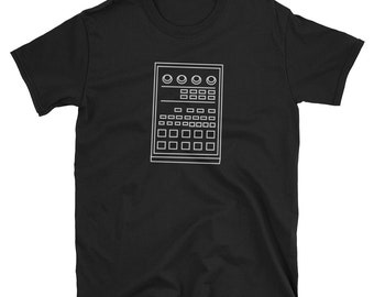 Vintage Retro Shirt,  Drum Machine, SP 303 T Shirt - Electronic Music T-Shirt - Streetwear Tee, Music Apparel, Gift Idea