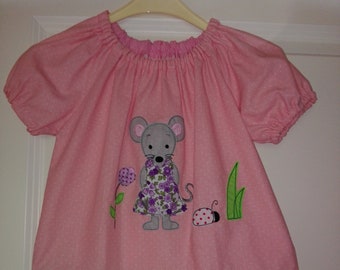 Birthday dress, tunic with number or name