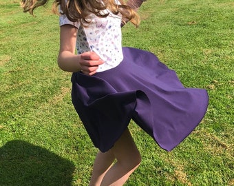 School enrollment dress, swivel dress, plate skirt