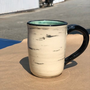 Birch bark coffee cup