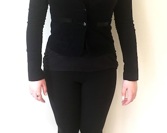 Black Corduroy Blazer