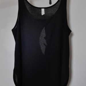Do You Have The Discipline To Be A Free Spirit? Vertical Logo Tank Top