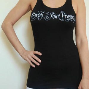 Sweat Your Prayers Tank Top