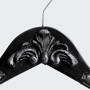 Vintage coat hangers for your wedding Unique coat hangers from the designer. How about a vintage baroque look coat hanger design