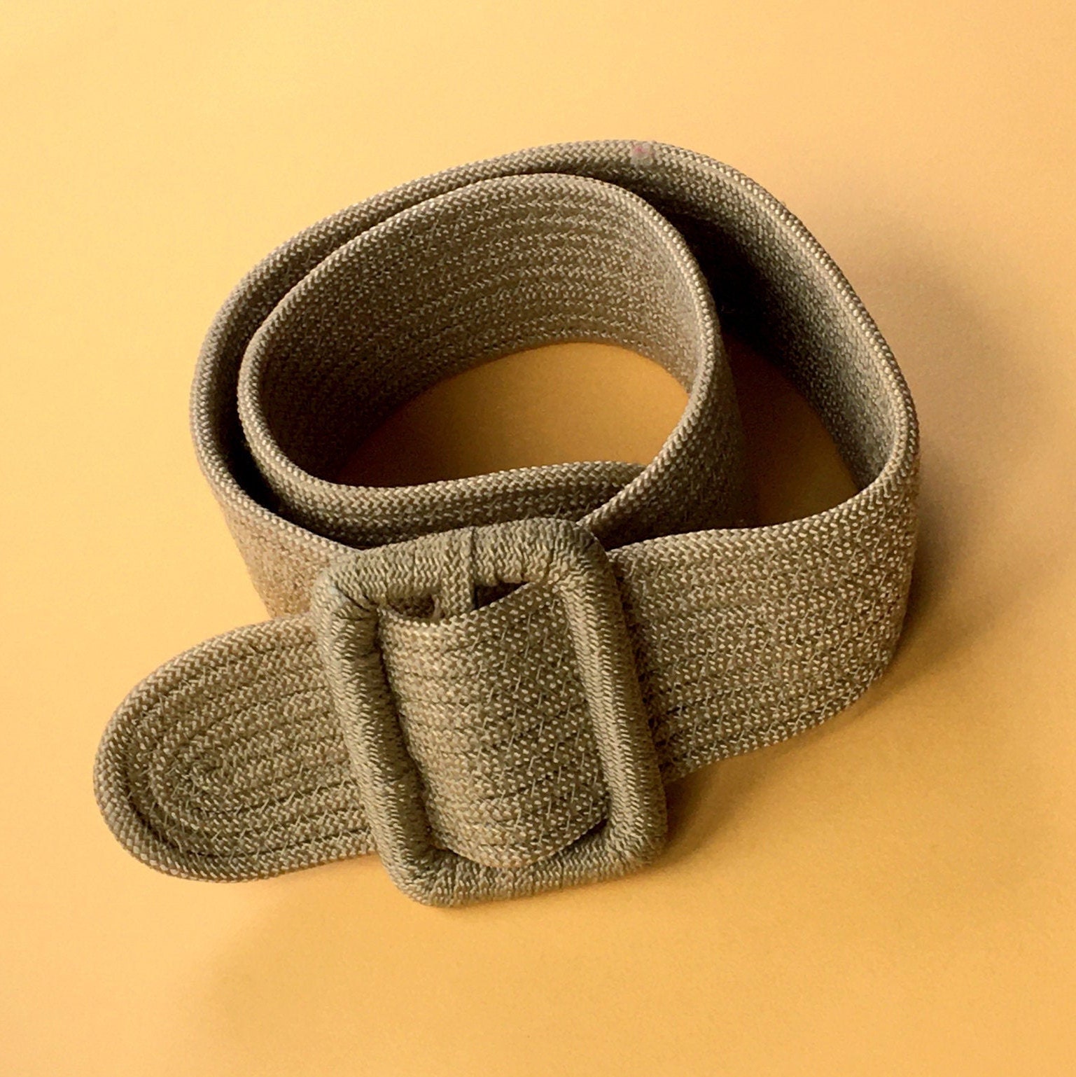 Buckle Australian Brand Tan Woven Belt With Medallion Buckle Size Large RMW belts crafted in Australia. Designed for everyday dressing main image 4