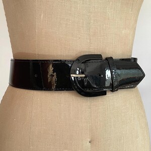 Wide Patent Belt - Etsy display picture 2