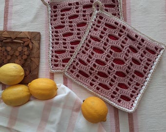 Crochet potholders