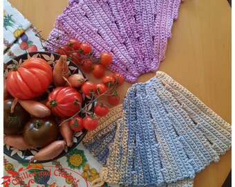 Crochet potholder set &#39;&#39;Kitchen Fan&#39;&#39;
