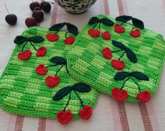 Crochet potholders
