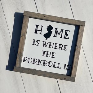 Porkroll Home Sign