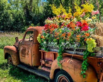 Rusty Flower Truck (digital download)