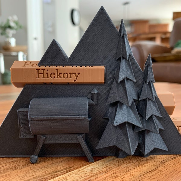 Pellet Label Magnet for Smokers and Pellet Grills, Pellet Label for Traeger, Pit Boss, Camp Chef