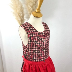 Vintage Dirndl 2-piece children&#39;s dirndl traditional dress size 152/ 12 years &gt;please note dimensions&lt;