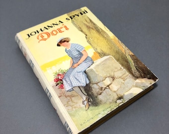 Vintage Buch, alt deutsch, Johanna Spyri, Dori, 1934, Antik, Antiquität