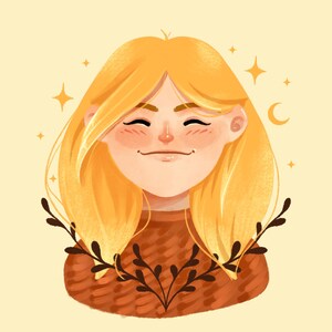 Profile Portrait Commission | Custom pfp for Social media or streaming | Perfect for Streamers, Gamers or YouTubers! | Handmade commission