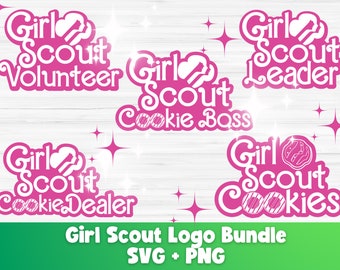 Girl Scout SVG PNG, Girl Scout Design, Clipart, Custom Sublimation Design Girl Scouts, Tshirt Design, BUNDLE, Girl Scout Digital Download