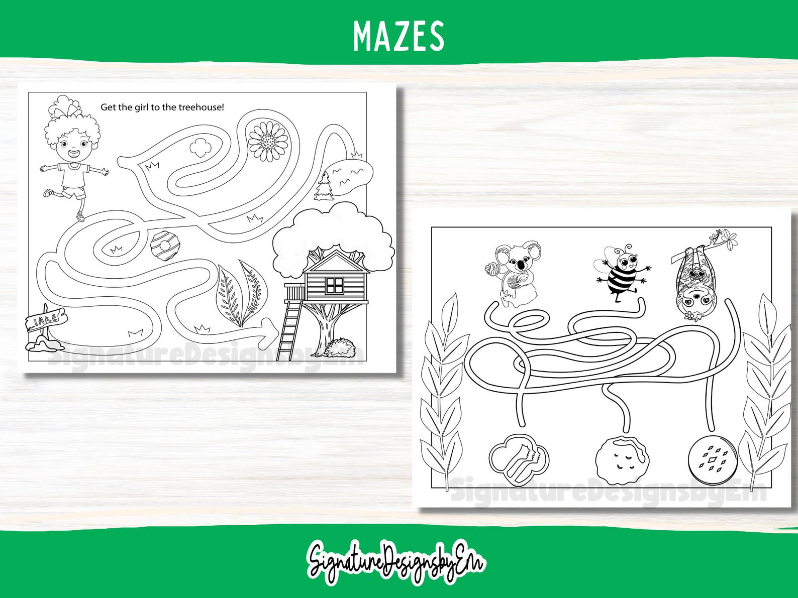 Coloring and Activity Sheets for Girl Scouts Girl Scout - Etsy