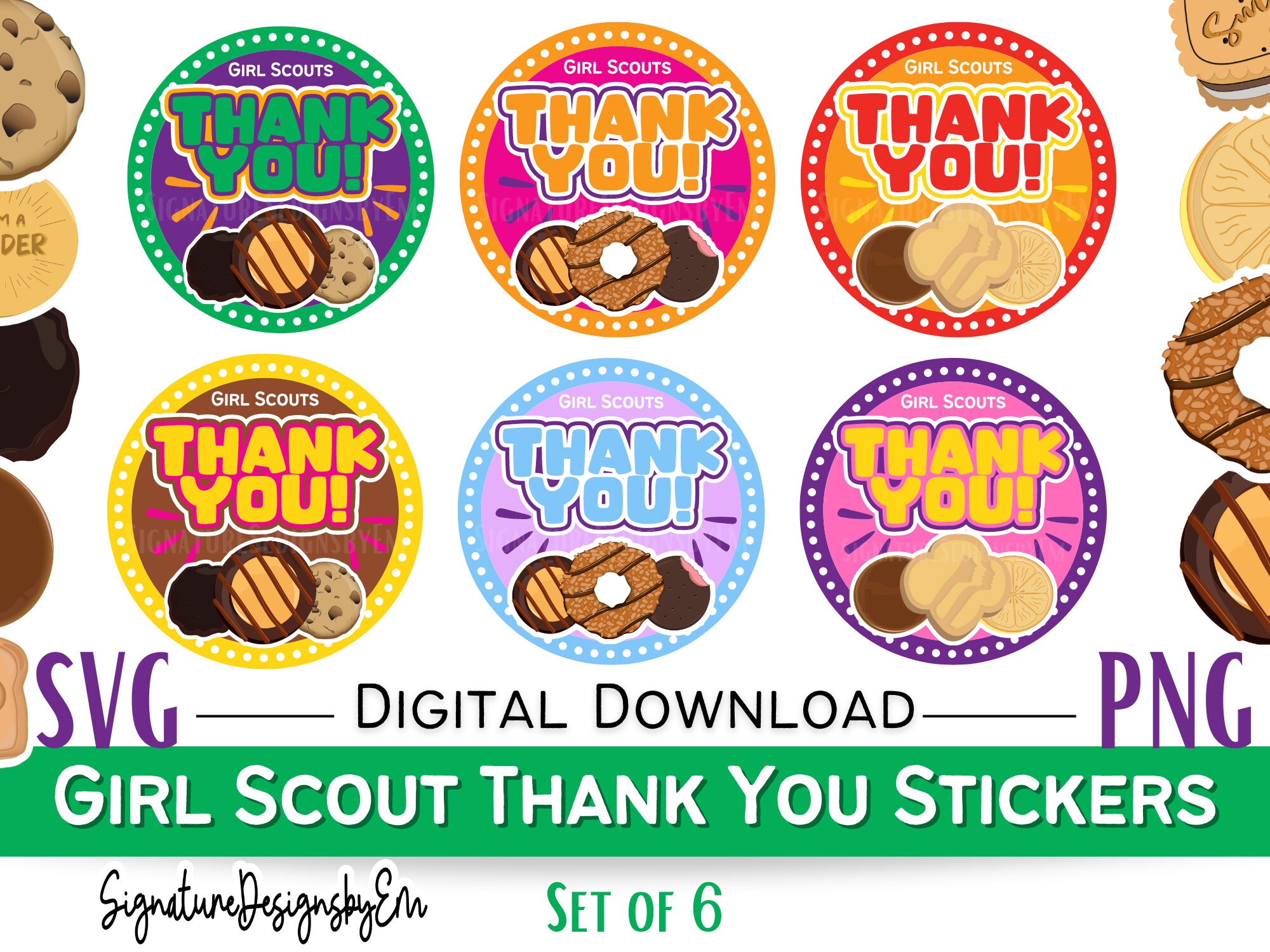 Girl Scout Thank You - Etsy