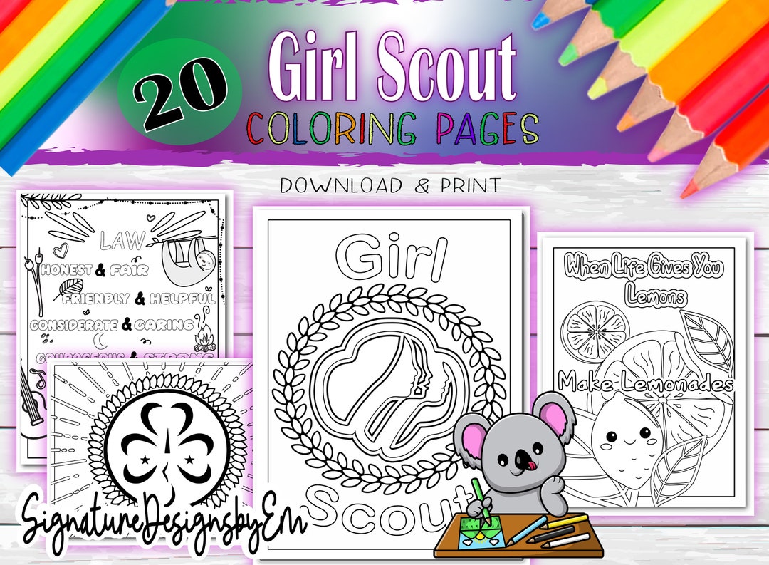 Brownie Gs Coloring Pages