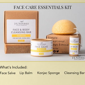 Tea Tree Essential Oil Organic Argan Oil Vegan Self Care Mothers Day Gift Boxes and Baskets zero waste facial care package skincare Timeless