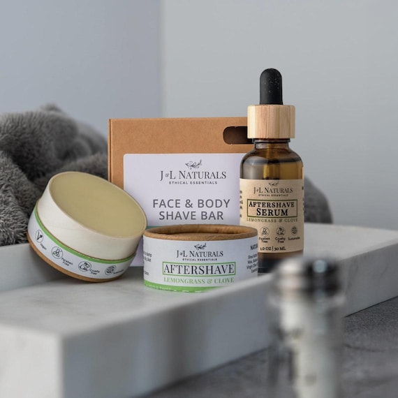 Best Man Gift Aftershave Serum Aftershave Balm Natural Shave