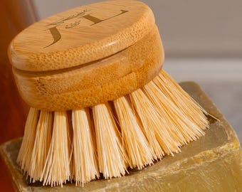 Kitchen Brush Replacement Refill Head ONLY  | Bamboo Dish Brush Replacement Head, Zero Waste Gift, Kitchen Gift, Plastic Free Dish Brush