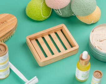 Slotted Wood Soap Dish, Soap Saver, Draining Soap Dish, Soap Tray, Bathroom Decor, Zero Waste Gift For Home, Soap Bar Holder, Eco Friendly
