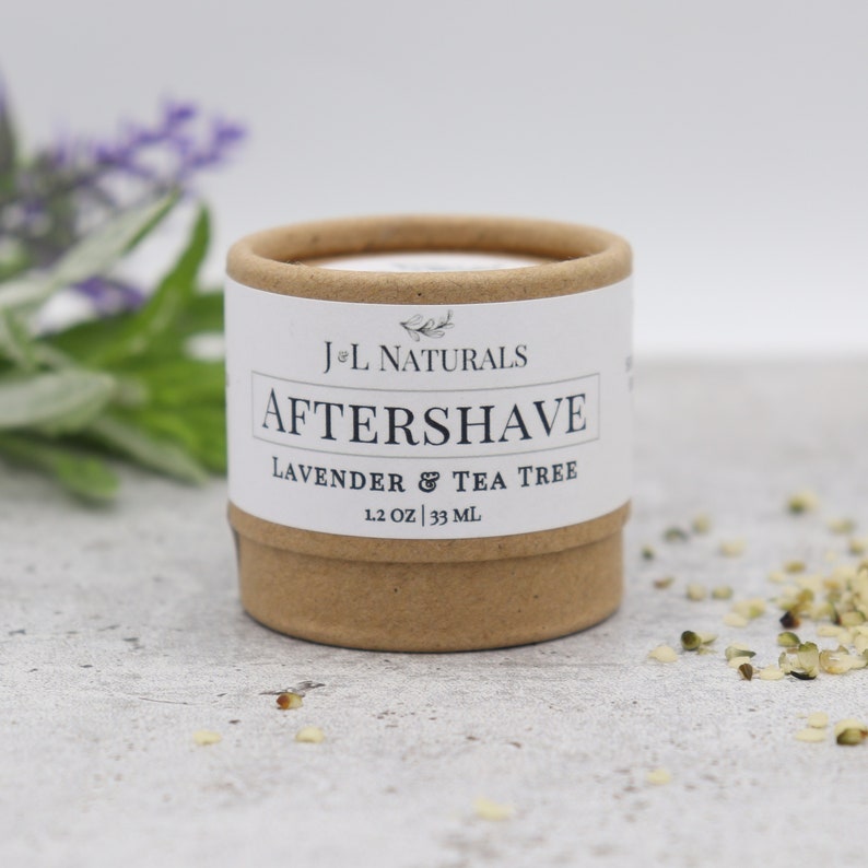 Cedarwood & Tea Tree VEGAN AFTERSHAVE RUB Zero Waste Etsy