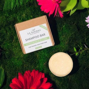 Lemongrass + Tea Tree | Hydrate Shampoo Bar For Thicker, Healthier Hair | moisturizing hair shampoo natural hair & scalp care fall style