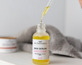 Ylang Ylang + Rose Geranium Essential Oil | Shine Face & Body Oil Serum | Only 40 Available, Limited Time Deal