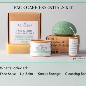 Tea Tree Essential Oil Organic Argan Oil Vegan Self Care Mothers Day Gift Boxes and Baskets zero waste facial care package skincare Calm