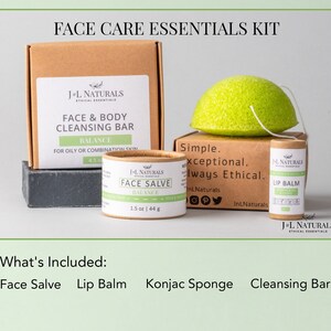 Tea Tree Essential Oil Organic Argan Oil Vegan Self Care Mothers Day Gift Boxes and Baskets zero waste facial care package skincare Balance