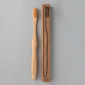 Bamboo Toothbrush Pick-2 Zero Waste Bath Essentials Multiple Colors image 6