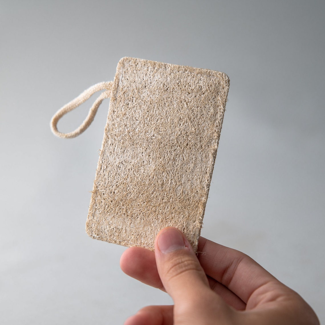 Natural Loofah Pad 5packs 10 Loofahs Biodegradable Etsy