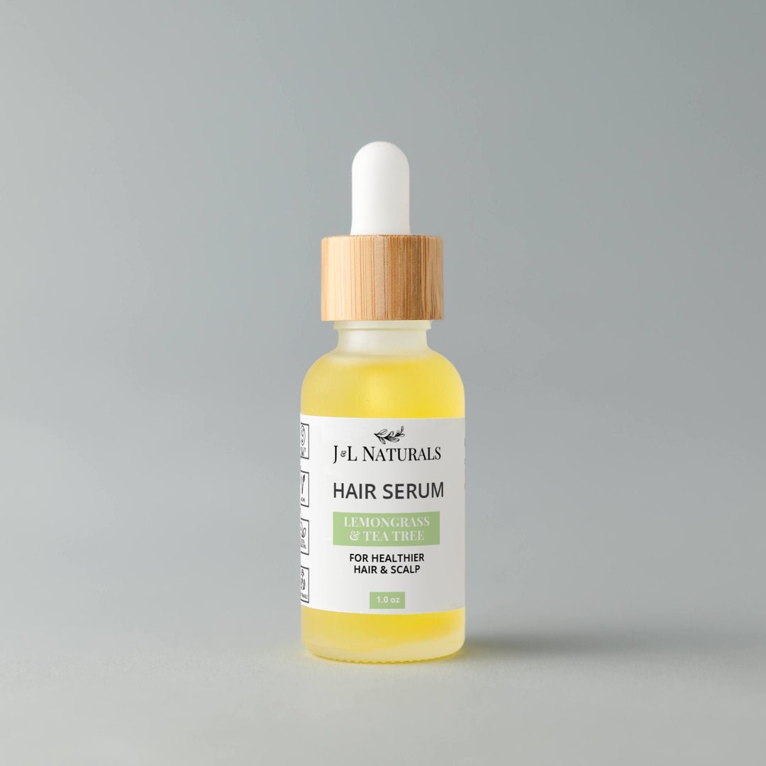 Lemongrass Tea Tree Hydrating Hair Serum for Dry Hair & Scalp