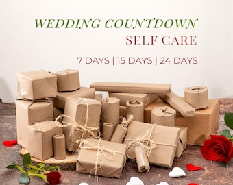 Advent Calendar Gift 2025, Gift For Her, Countdown Box, Spa Gift For Her, Self Care Gift Box For Women, Natural Skincare, Engagement Gift