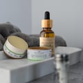 Aftershave Serum + Aftershave Balm | Mens Shaving Set Best Self Care Gift For Him |Natural Skincare For Men Unique Birthday Gift For Husband