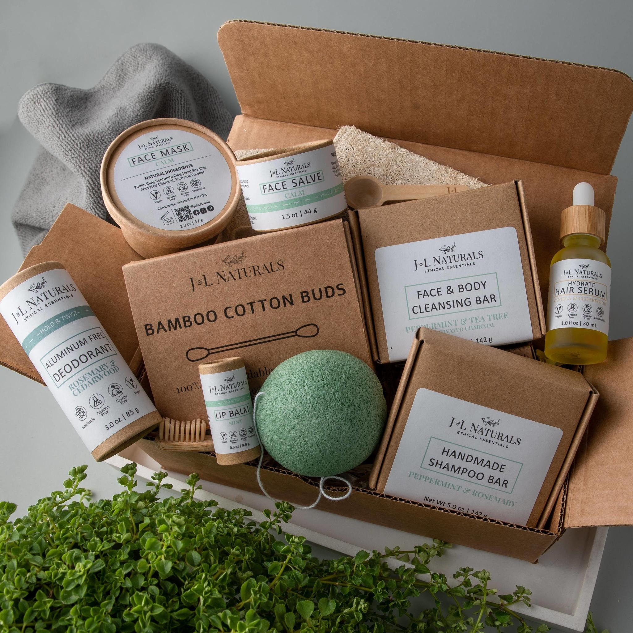 Personal Care Kit Self Care Package Vegan Body Care Set Etsy