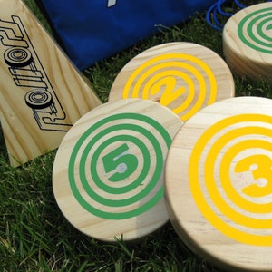 Rollors Backyard Game Expansion Pack (Yellow and Green Discs Only)