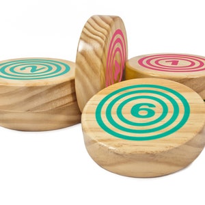 Rollors Backyard Game Expansion Pack (Teal and Pink Discs Only)