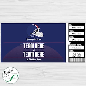 New York Giants Themen | Andenken Event Ticket