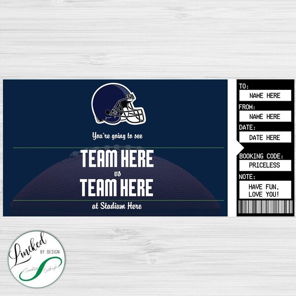 Seahawks Tickets Etsy