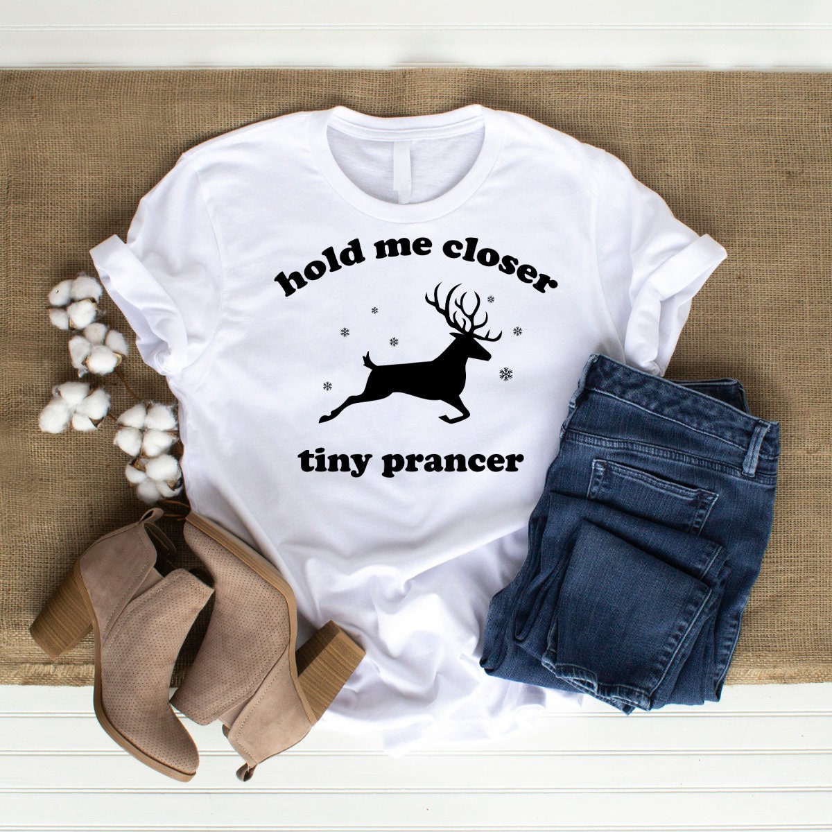Hold Me Closer Tiny Prancer | Funny Christmas SVG Cut File | SVG and ...