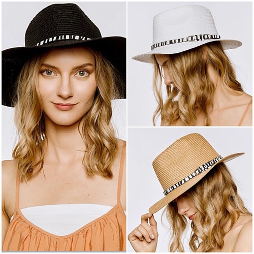 Straw Hat Women Sun Hat Wide Brim for Women Summer Hat Etsy