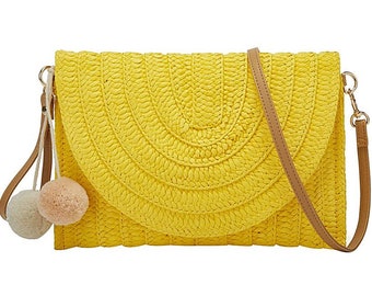 Lemon yellow purse Clearance