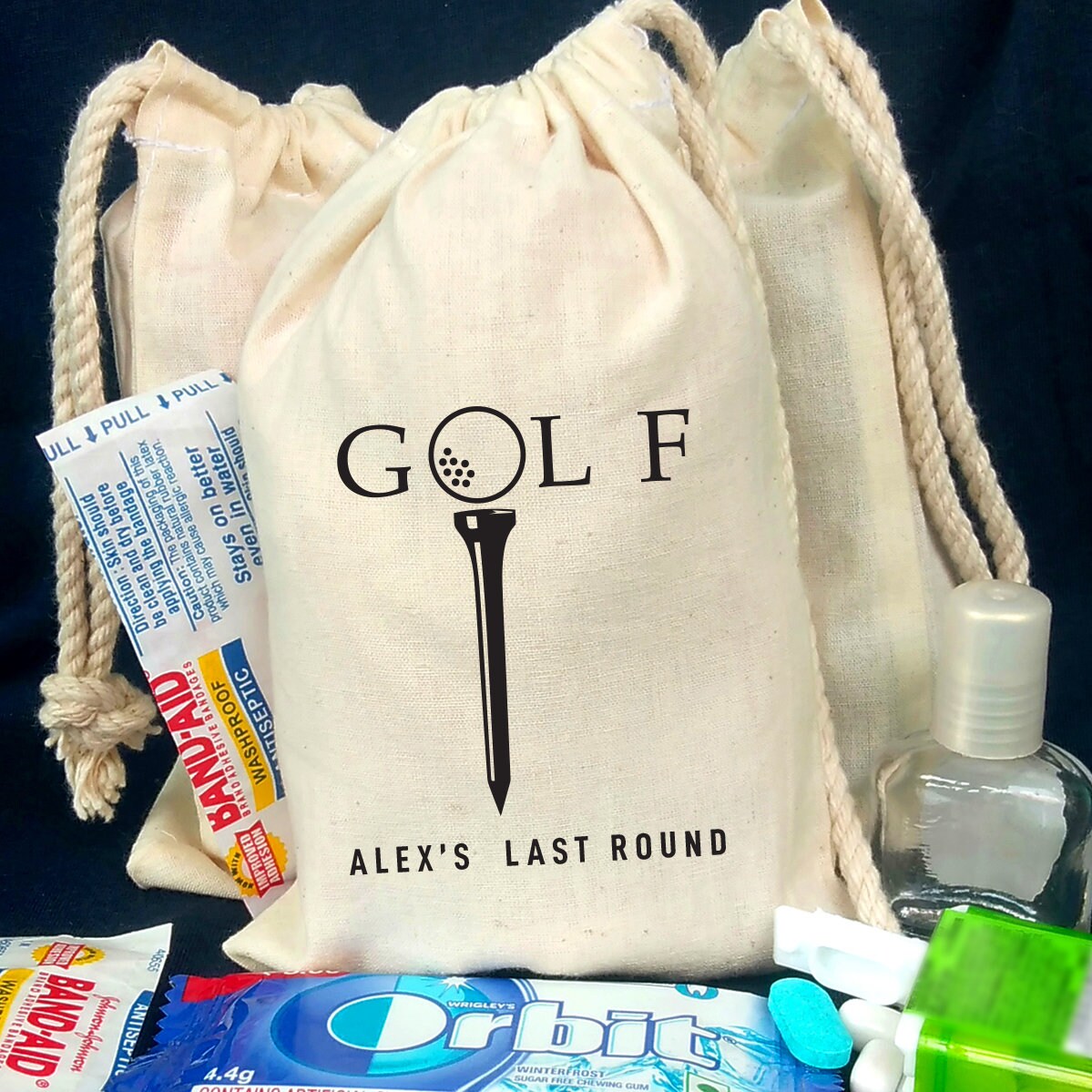 Golf Wedding Favor Golf Favor Bag Golf Tee Bag Gift Etsy